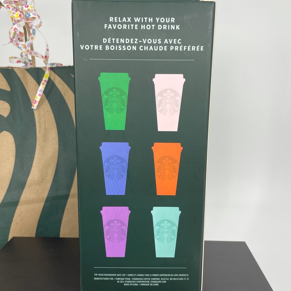 sold Limited edition Starbucks bright pastel hot - Picture 9 of 11